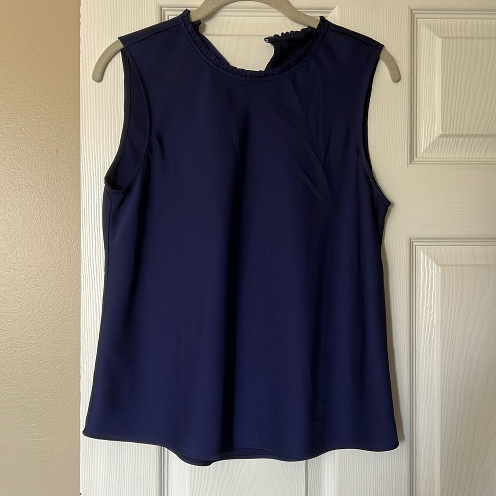 Blue J crew blouse